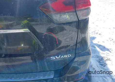 2017 Nissan Rogue Sv z USA, uszkodzony, nr VIN KNMAT2MV0HP608665